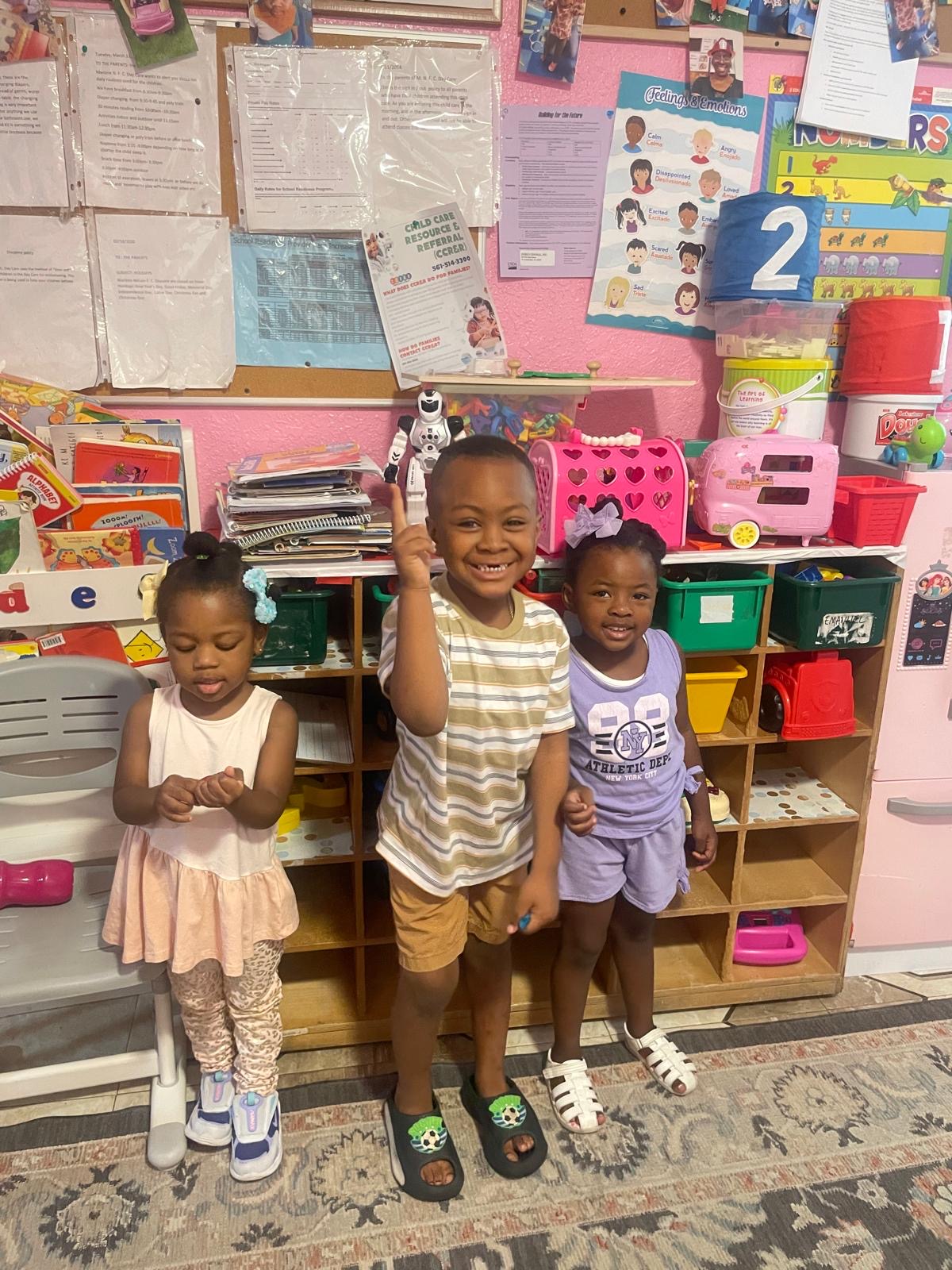 Toddlers playing