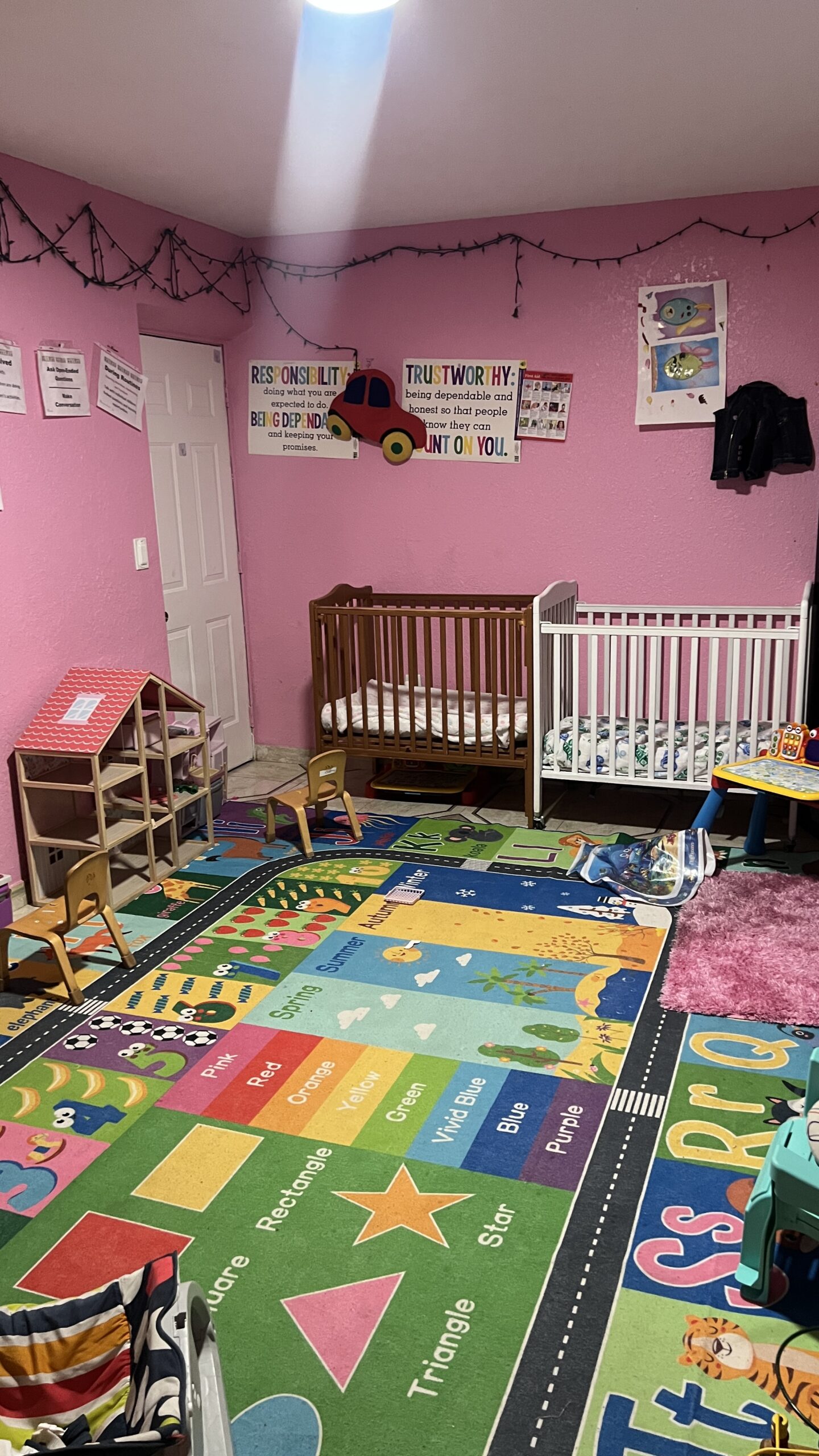 Marlene Nelson daycare learning room